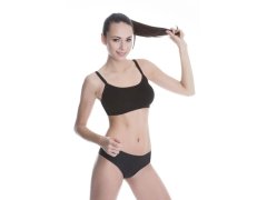 Sportovní podprsenka Top model 18419362 černá - Julimex
