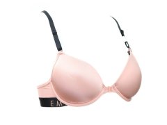 Podprsenka s kosticí růžová model 8071178 - Emporio Armani