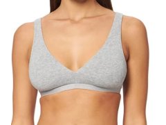 Dámská sportovní podprsenka šedá model 16279315 - Emporio Armani