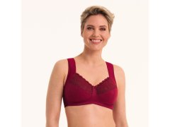 Dámská odlehčovací podprsenka model 21185923 Havanna tm. červená Classix - Anita