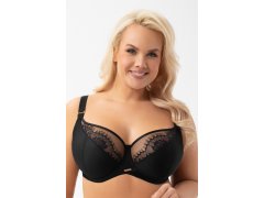 Dámská podprsenka s&nbsp;kosticí model 22196539 černá Ava - Gorsenia