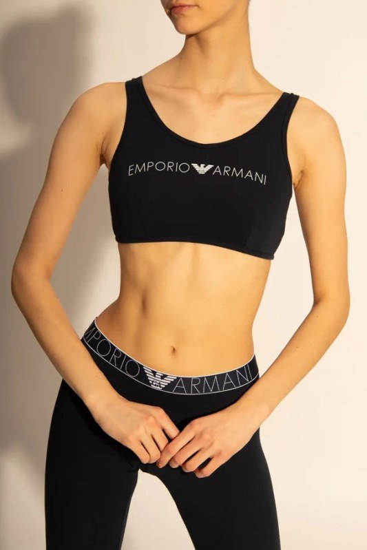 braletka 00020 černá model 15340093 - Emporio Armani