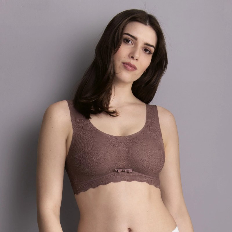 Dámská Essential Lace braletka s pěnovou výztuží model 22223101 Berry Classix - Anita