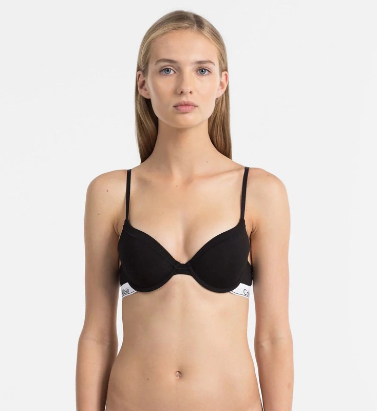 Podprsenka s kosticí model 15744291 černá - Calvin Klein