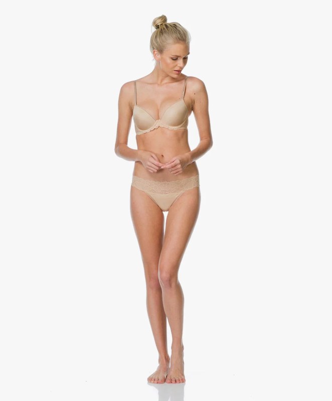 Podprsenka s&nbsp;kosticí model 5193921 tělová - Calvin Klein - čepice, rukavice a&nbsp;šály
