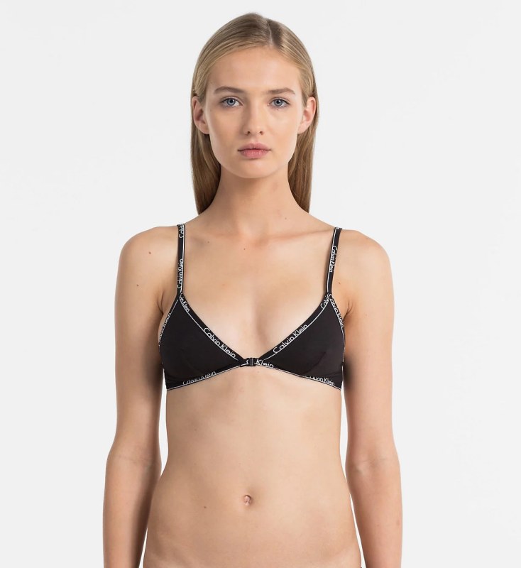 Podprsenka bez kostice model 18848226 černá - Calvin Klein