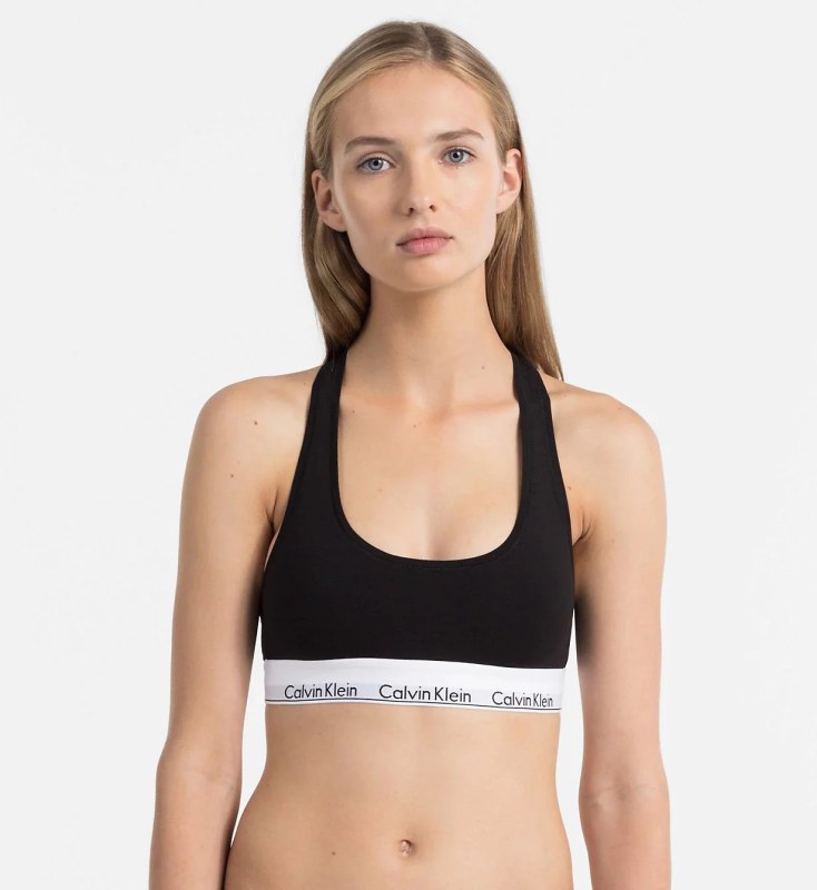 Podprsenka sportovní model 15744298 černá - Calvin Klein