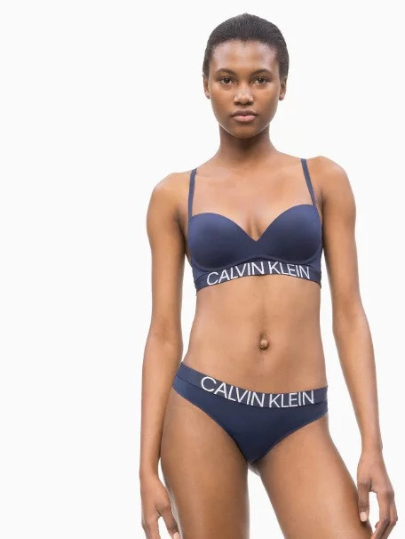 Dámská podprsenka model 7178584 tmavě modrá - Calvin Klein - Doplňky čepice, rukavice a&nbsp;šály