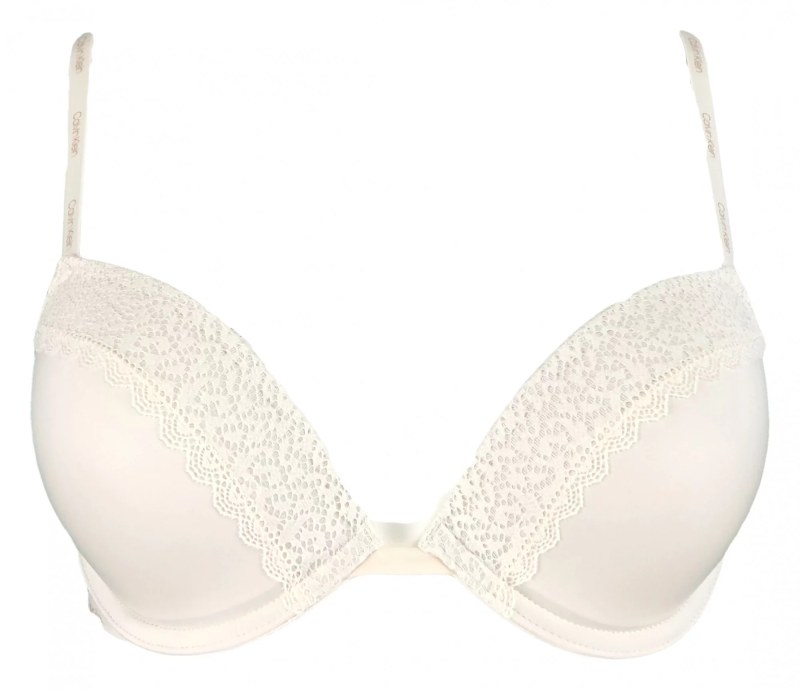 Podprsenka pushup model 7420706 krémová - Calvin Klein