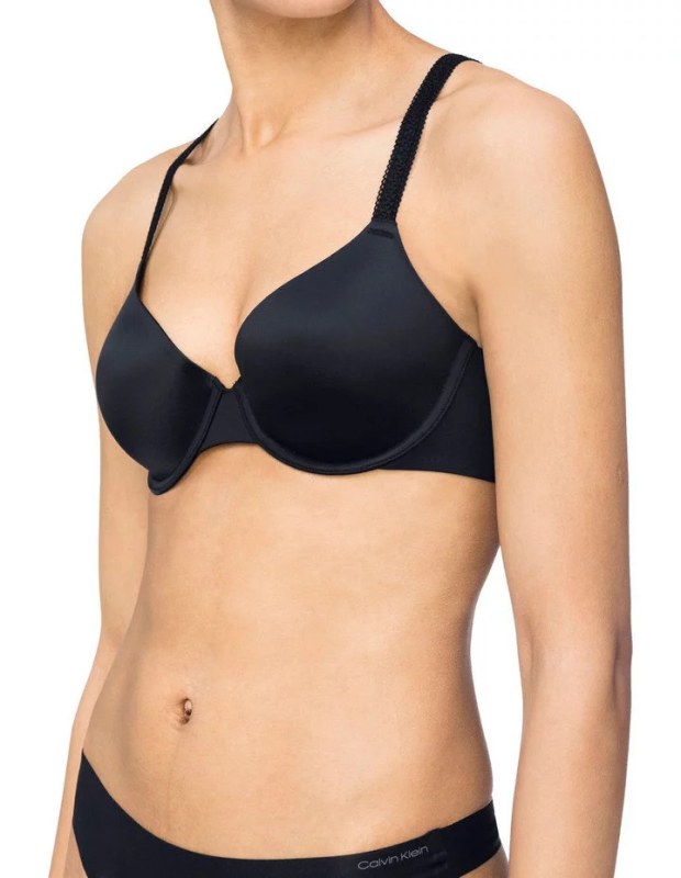 Podprsenka s kosticí model 7854961 černá - Calvin Klein
