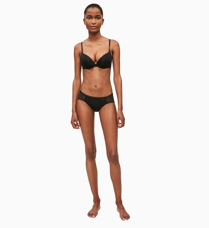Podprsenka pushup model 7809167 černá - Calvin Klein