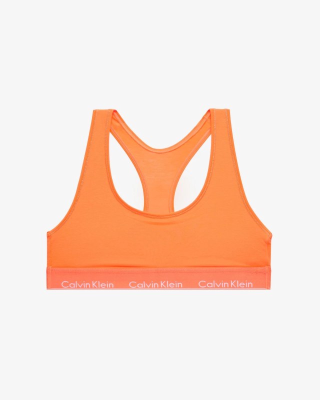 Sportovní podprsenka model 7854991 oranžová - Calvin Klein