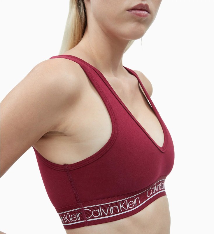 Podprsenka bez kostic model 8057249 červená - Calvin Klein