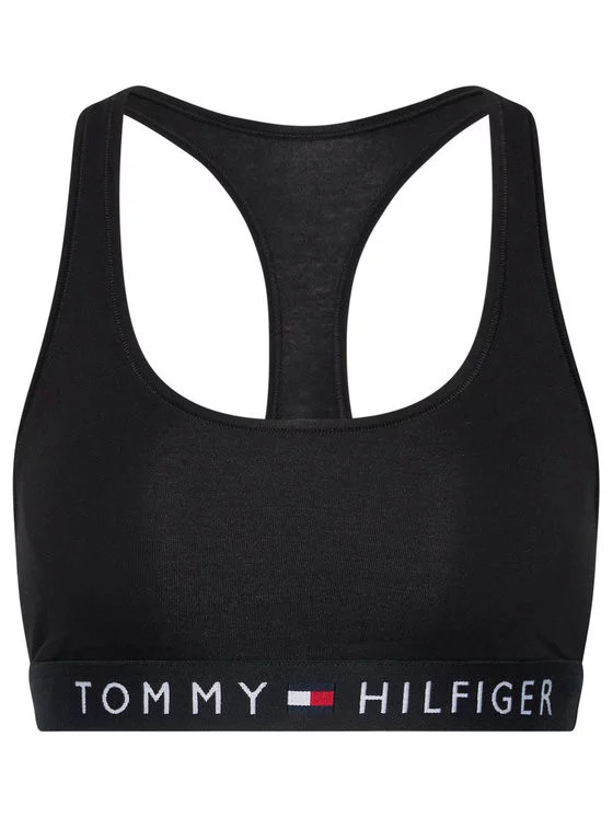 Podprsenka model 14987329 990 černá - Tommy Hilfiger - čepice, rukavice a&nbsp;šály