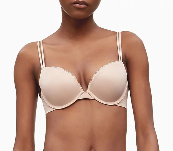Podprsenka pushup  světle růžová model 18209517 - Calvin Klein
