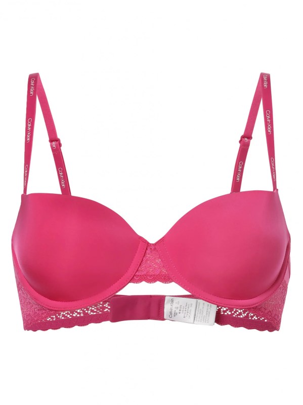 Dámská podprsenka tmavě růžová model 17995335 - Calvin Klein