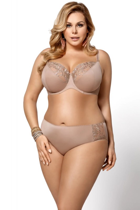 Dámská podprsenka Victoria model 18394388 béžová - Gorsenia