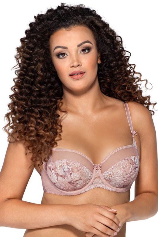 Dámská podprsenka Pudr růžová model 18625401 - Ava