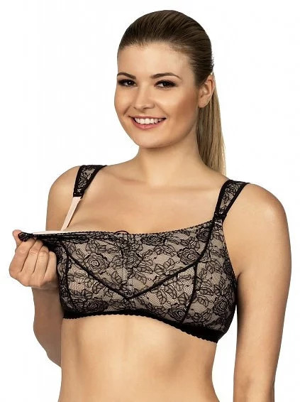Dámská podprsenka Černá s béžovou model 18637688 - Lupoline