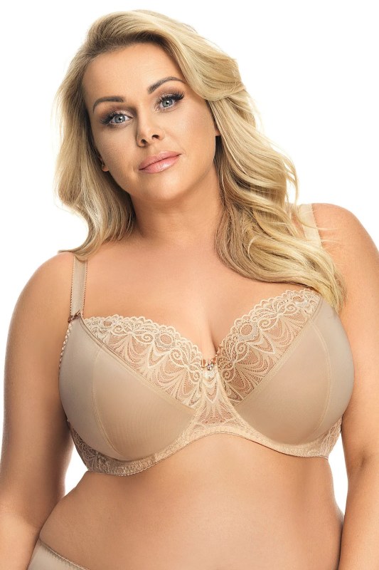 Dámská podprsenka model 18860059 Casablanca Béžová - Gorsenia