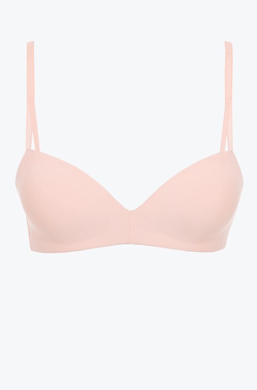 Dámská podprsenka Wireless PushUp Bra Comfort broskvová model 19741549 - Calvin Klein - Dámské spodní prádlo kalhotky