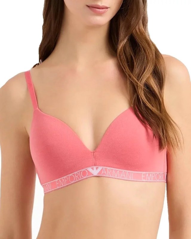 Dámská podprsenka růžová model 19908031 - Emporio Armani