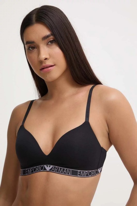 Dámská podprsenka 00020 černá model 19908035 - Emporio Armani