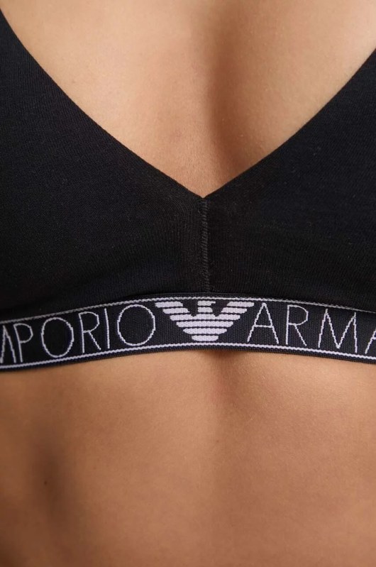 Dámská podprsenka 00020 černá model 19908036 - Emporio Armani