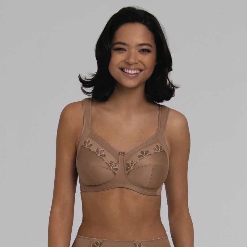 Dámská chirurgická podprsenka oboustranná Sophia model 20216720 Dusty rose - Anita - čepice, rukavice a&nbsp;šály
