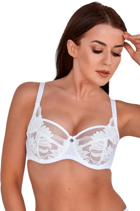 Dámská podprsenka NIKE 1135 Bílá model 20484549 - Gaia