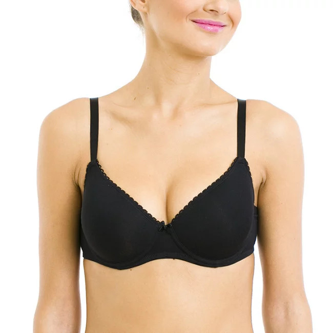 Dámská vyztužená podprsenka PERFECT SOFT BRA černá - Bellinda - spodní prádlo kalhotky