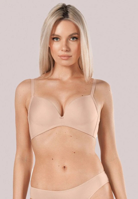 Dámská push-up podprsenka Amelia Béžová - Mefemi