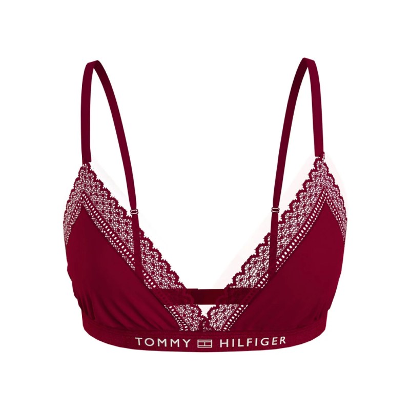 Dámská nevyztužená podprsenka Triangle model 20901023 - Tommy Hilfiger - spodní prádlo kalhotky
