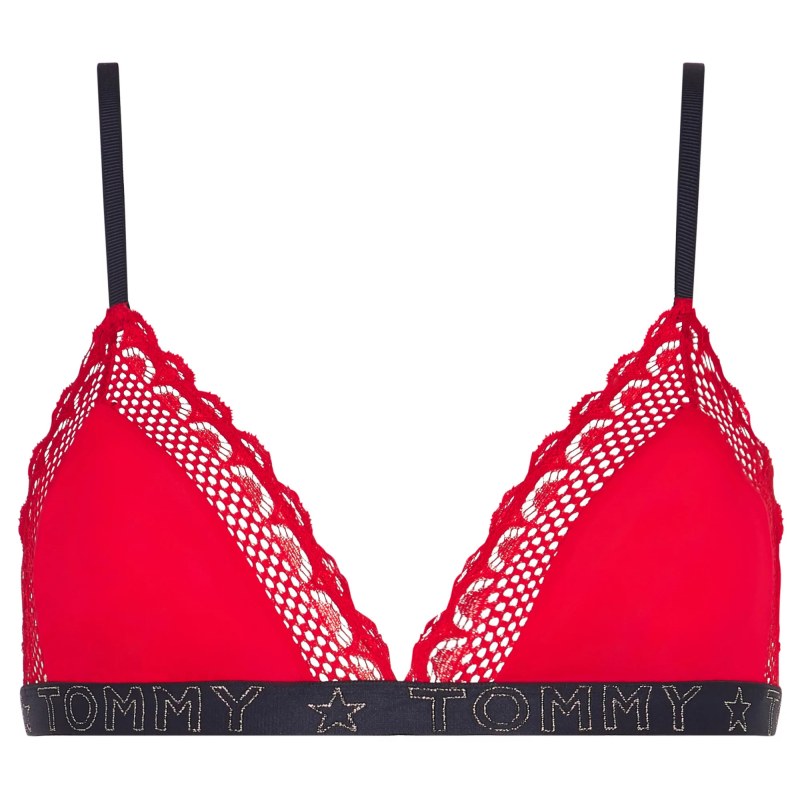 Dámská nevyztužená podprsenka Triangle Bralette Holiday model 20900912 - Tommy Hilfiger