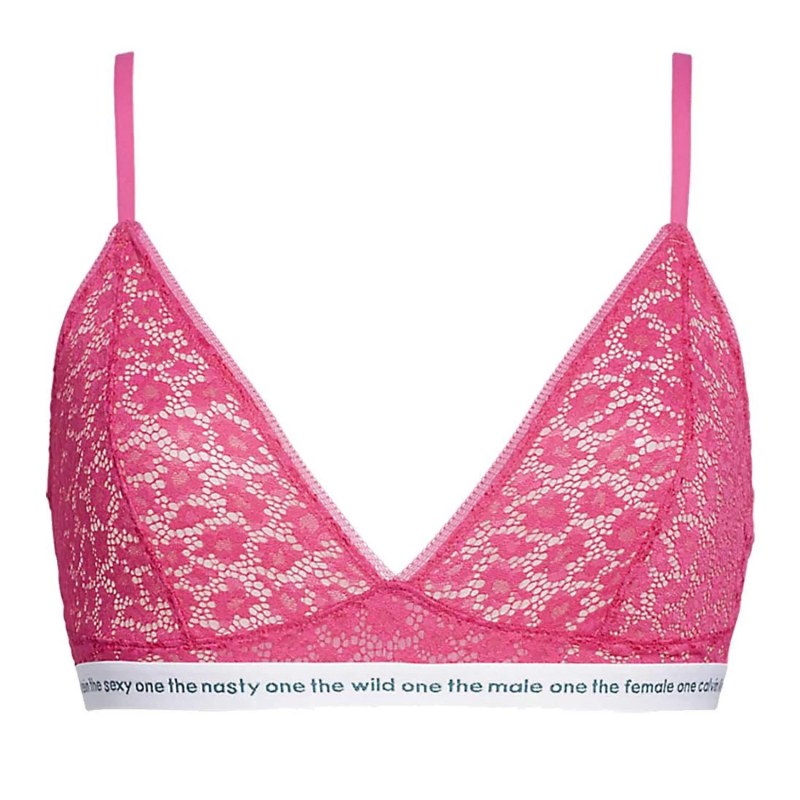 Dámská nevyztužená podprsenka Triangle model 20904377 - Calvin Klein