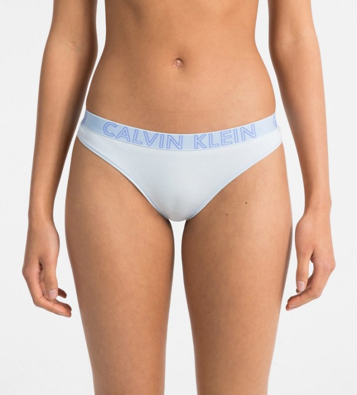Dámské tanga model 6693023 modrá - Calvin Klein - Dámské plavky