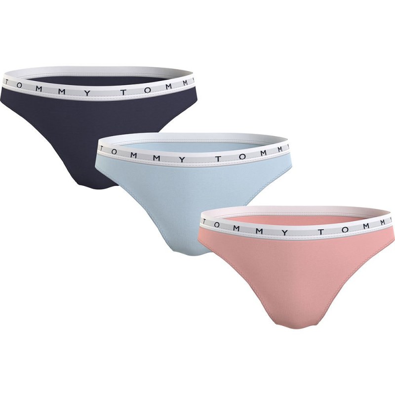 Dámská tanga 3Pack UW0UW02521-0TX - Tommy Hilfiger Dámská tanga 3Pack UW0UW02521-0TX - Tommy Hilfiger - plavky