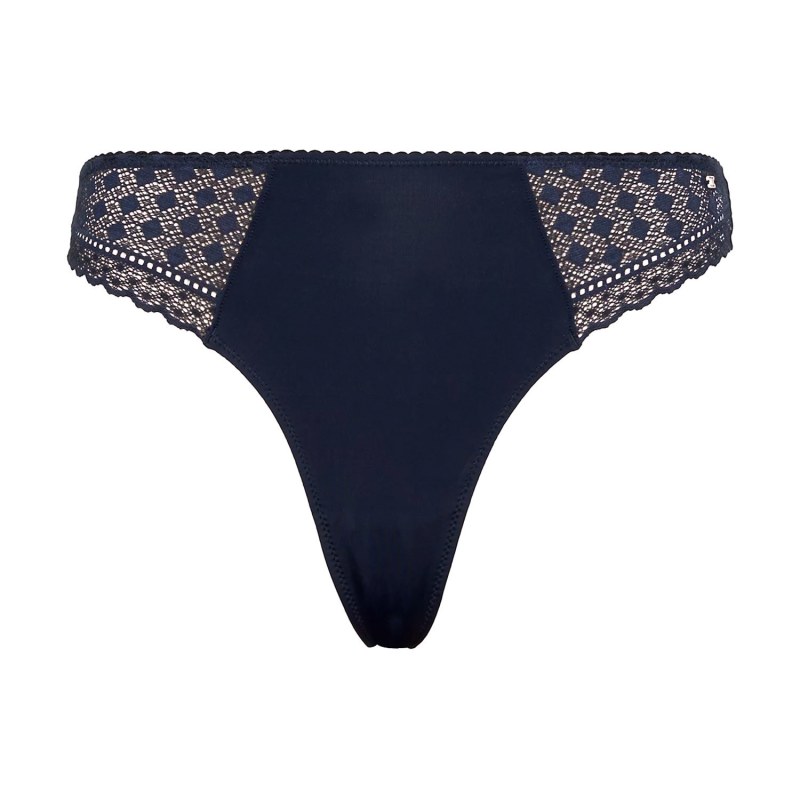 Dámská tanga Everyday Lace UW0UW04207-DW5 - Tommy Hilfiger Dámská tanga Everyday Lace UW0UW04207-DW5 - Tommy Hilfiger - plavky