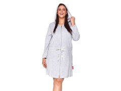 Dámský župan model 20618522 grey plus - Doctornap