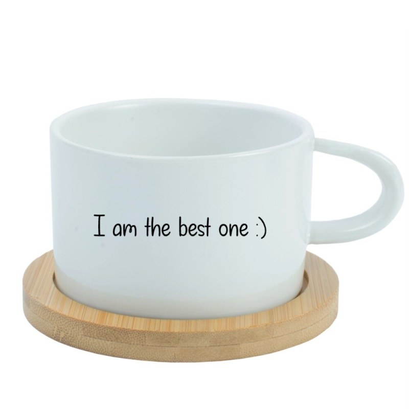 I the one bílý hrníček makronka 200 ml model 22025172 - Giftela
