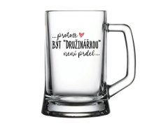 BÝT prdel pivní sklenice 0,5 l model 22145657 - Giftela