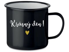 KRÁSNÝ černý plecháček 350 ml model 22312147 - Giftela