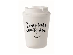 DNES BUDE bílý termo 300 ml model 22312145 - Giftela