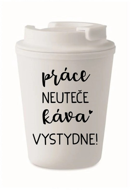 bílý termo 300 ml model 22312143 - Giftela