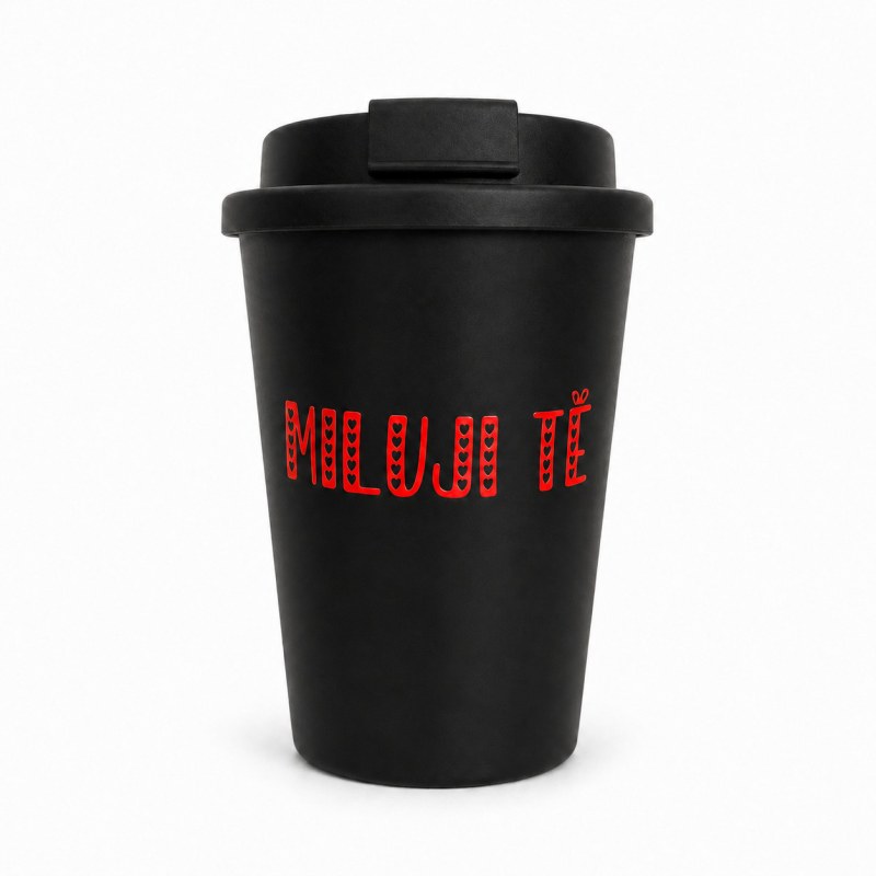 model 22147816 TĚ černý termohrnek 300 ml - Giftela