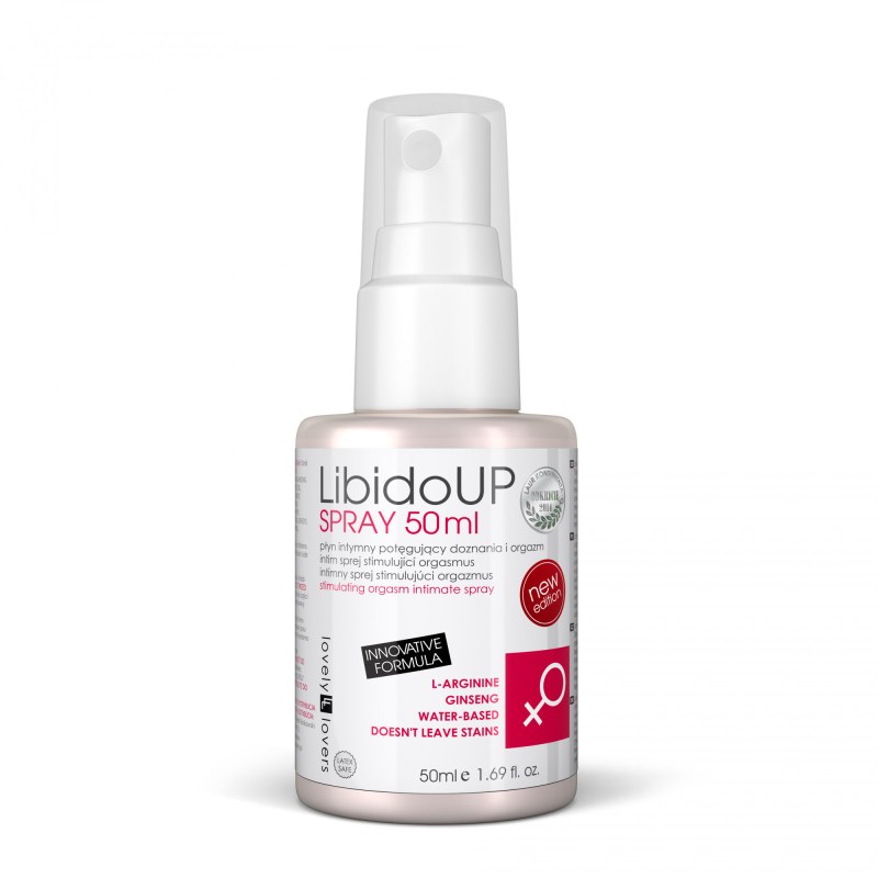 Intimní sprej LibidoUp Spray Innovative Formula 50ml - Lovely Lovers - Dámské erotické prádlo doplňky