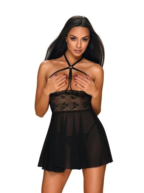 Smyslná košilka model 15697677 babydoll - Obsessive