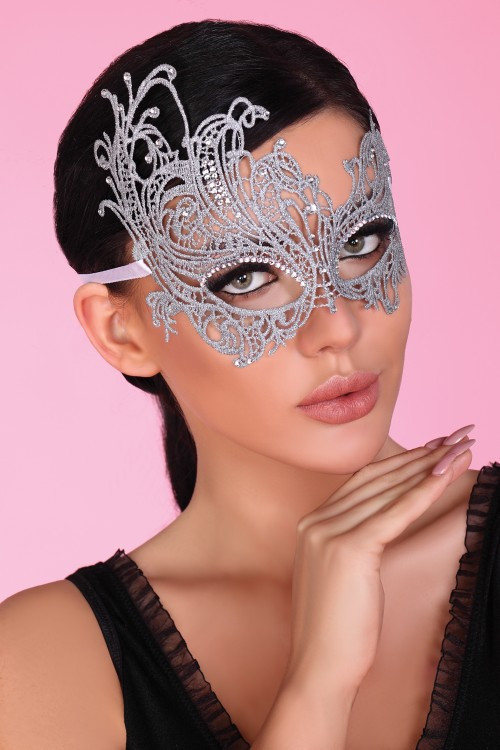 model 16426500 maska Silver - LivCo Corsetti - Doplňky čepice, rukavice a šály