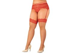 Jemné punčochy model 20900890 stockings 2XL/3XL - Obsessive