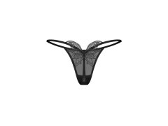 Dámská tanga model 22022595 Thong černé - Obsessive